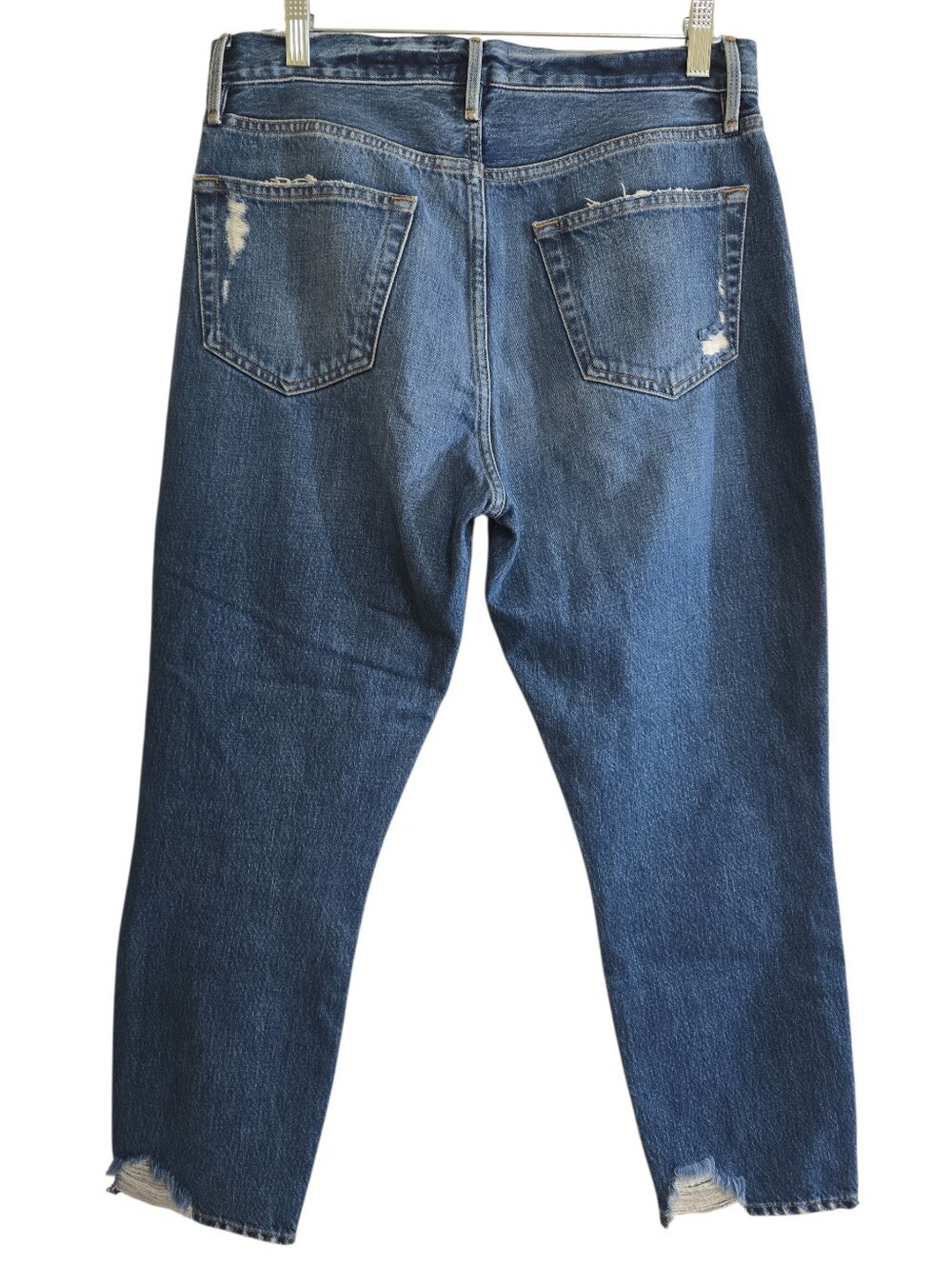 Frame Denim Le Original Jeans Angeles Sand 30 Rigid Denim High Rise Straight - Picture 7 of 8